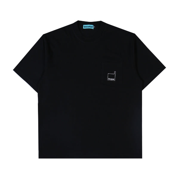 Core Logo Small Pocket T-Shirt - Black