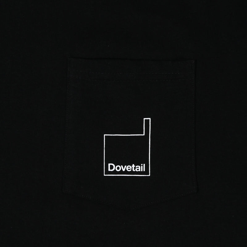 Core Logo Small Pocket T-Shirt - Black